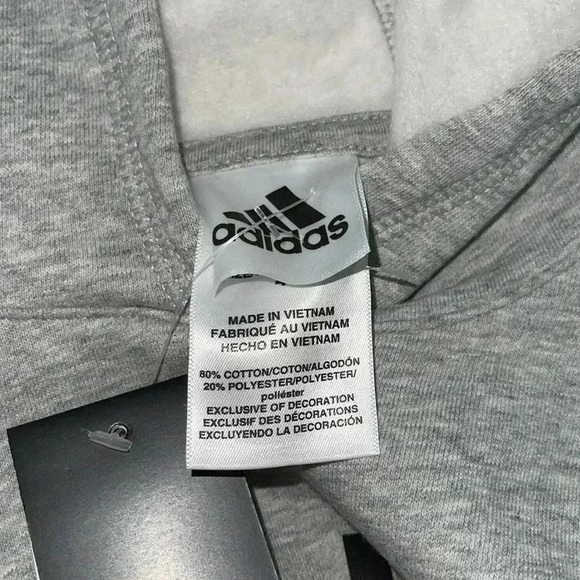 Adidas Boys Bold 3-Stripes Pullover Hoodie​​ - Picture 11 of 13